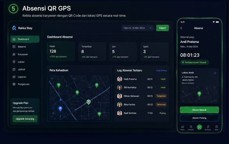 Absensi QR GPS